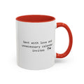 “This Huddle Could Have Been an Email” Funny Office Mug – Accent Coffee Cup (11oz / 15oz)