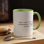 “This Huddle Could Have Been an Email” Funny Office Mug – Accent Coffee Cup (11oz / 15oz)