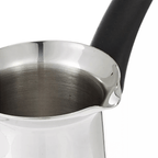 Korkmaz Orbit 2-Cup Turkish Coffee Pot – Stainless Steel Cezve