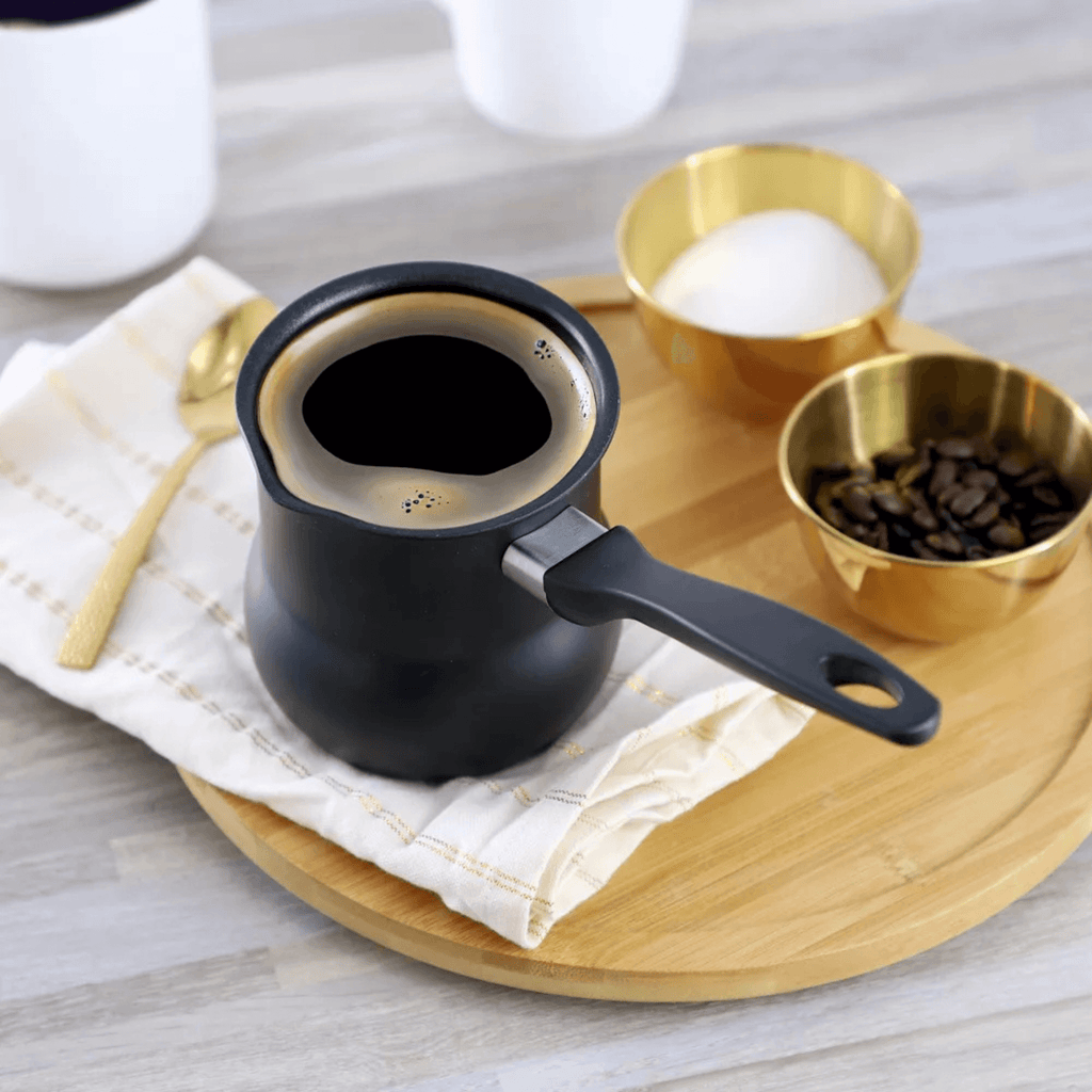 Better Chef 0.6Qt Turkish Coffee Warmer – Aluminum Nonstick Coffee Pot (10cm)