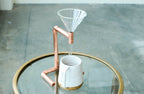 Copper Coffee Pour Over – Modern Minimalist Handcrafted Drip Brewer