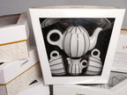 Retro Coffee & Tea Set – Czech Cubist Porcelain Design (Sarka Collection)