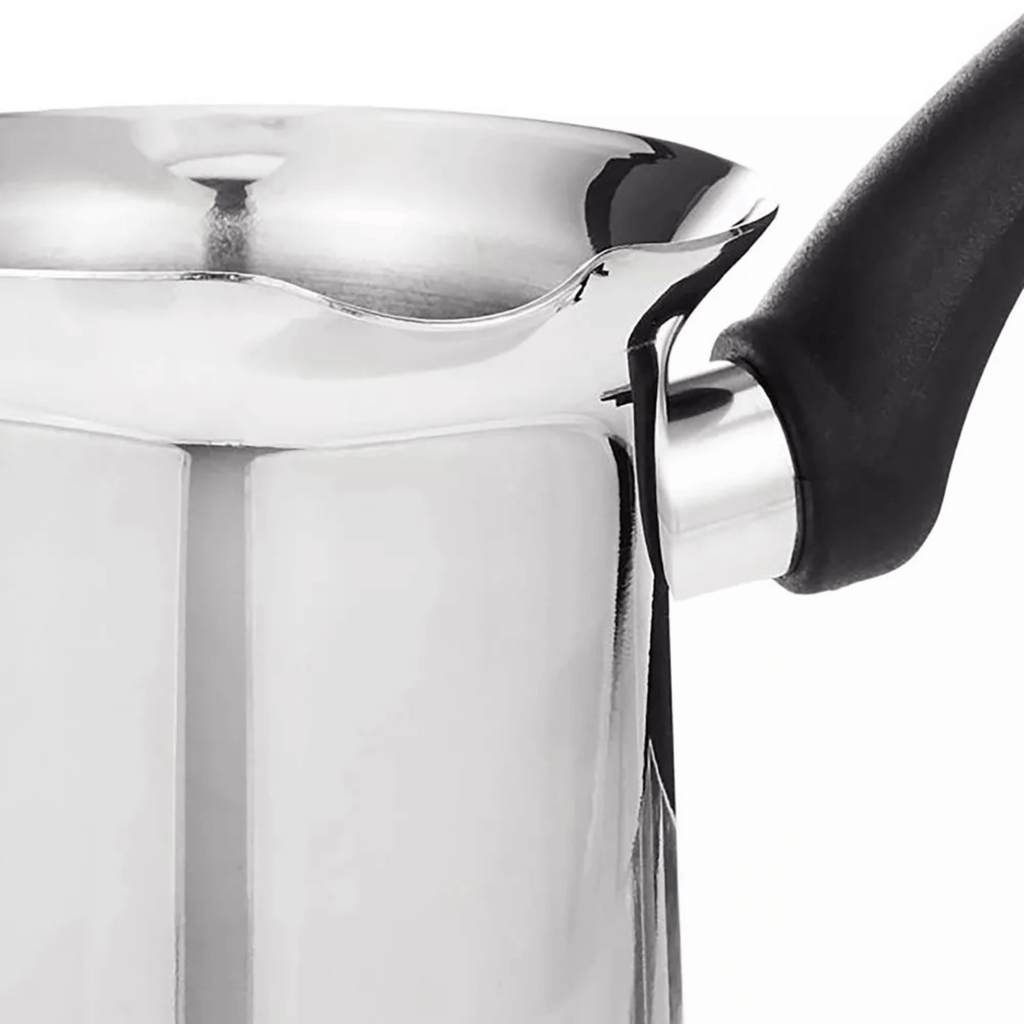 Korkmaz Orbit 2-Cup Turkish Coffee Pot – Stainless Steel Cezve