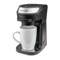 Brentwood Single Serve Coffee Maker with Mug – Black Single Cup Brewer