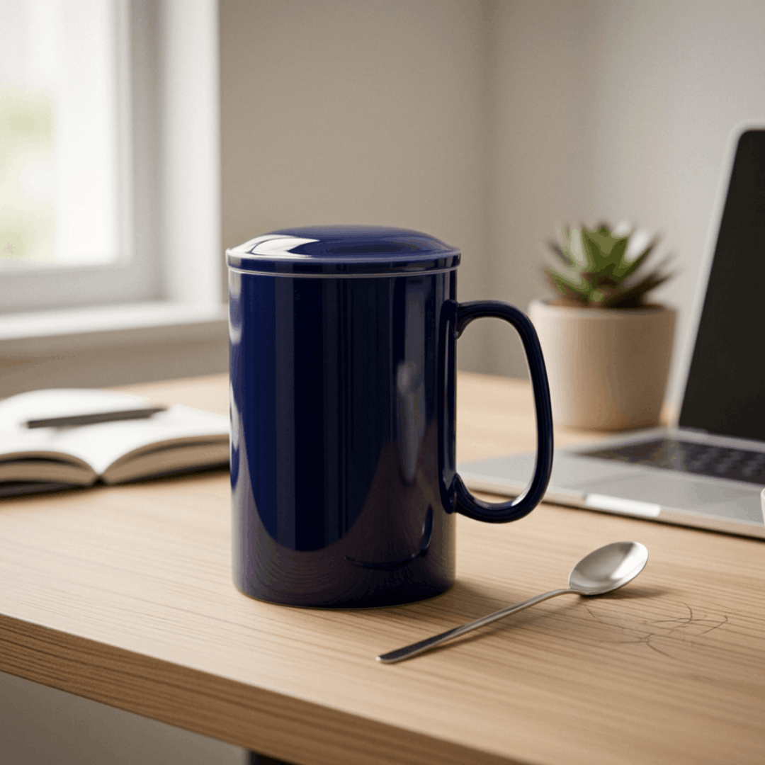 GANBEITEE 33 oz oversized coffee mug with lid