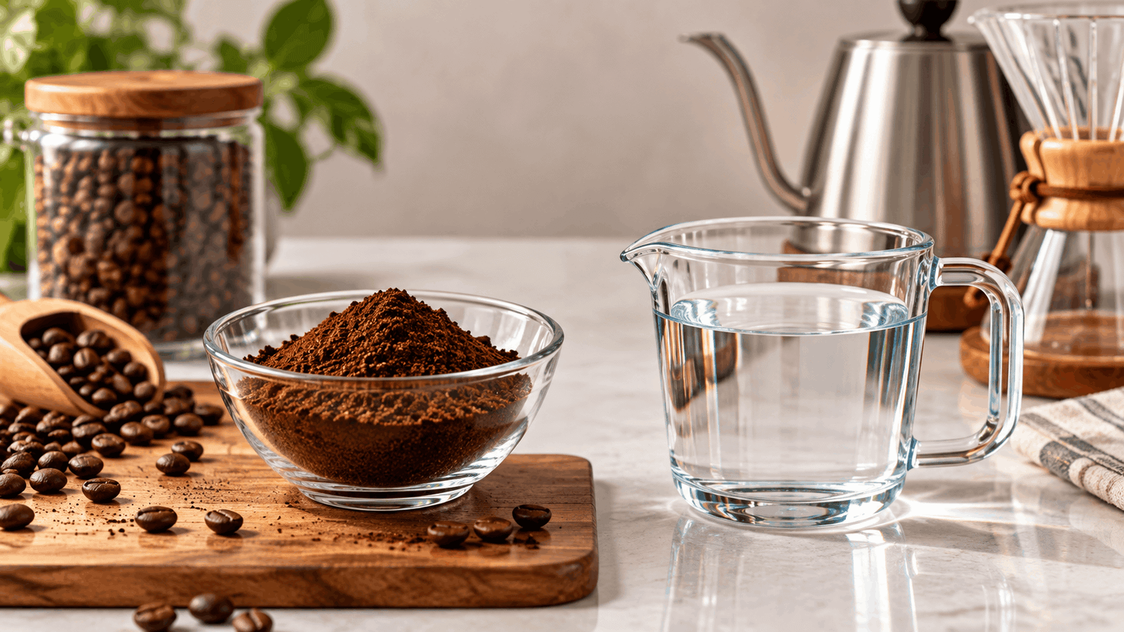 Coffee to water ratio