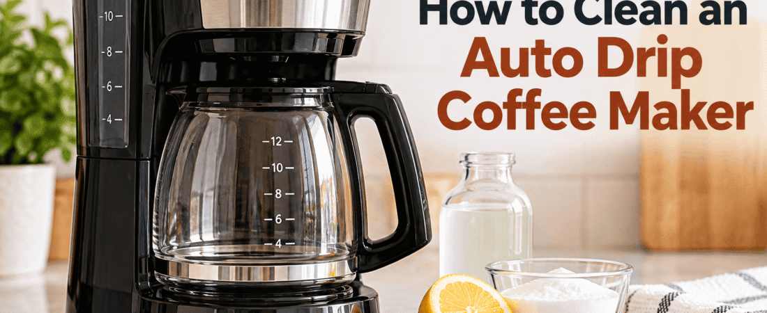 How to Clean an Auto Drip Coffee Maker