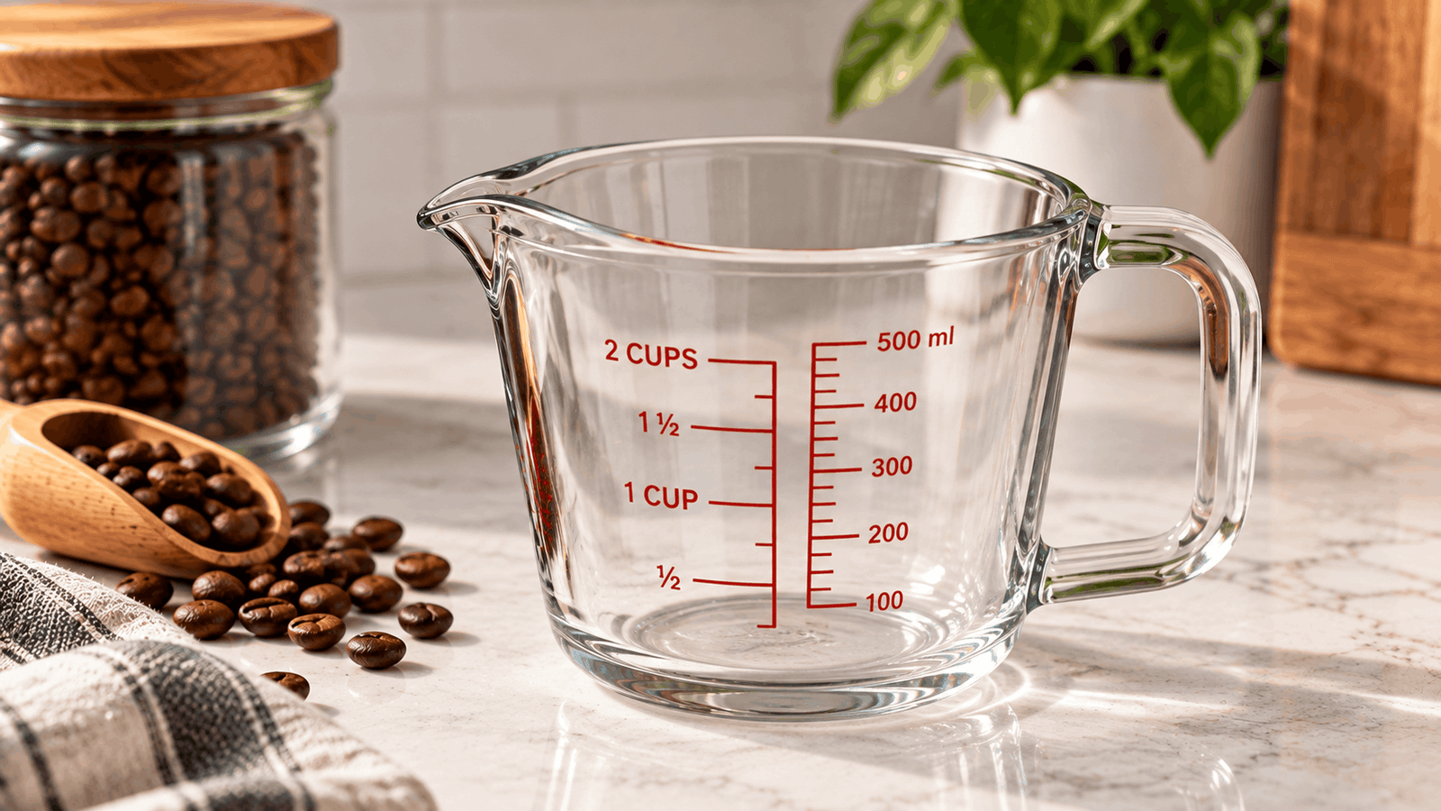 Pyrex Essentials glass measuring cups set