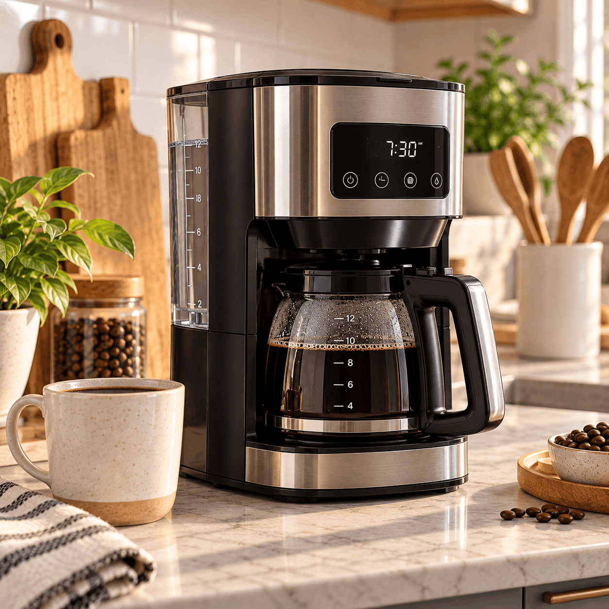 Cuisinart DCC-1200P1 Brew Central 12-Cup Programmable Coffee Maker
