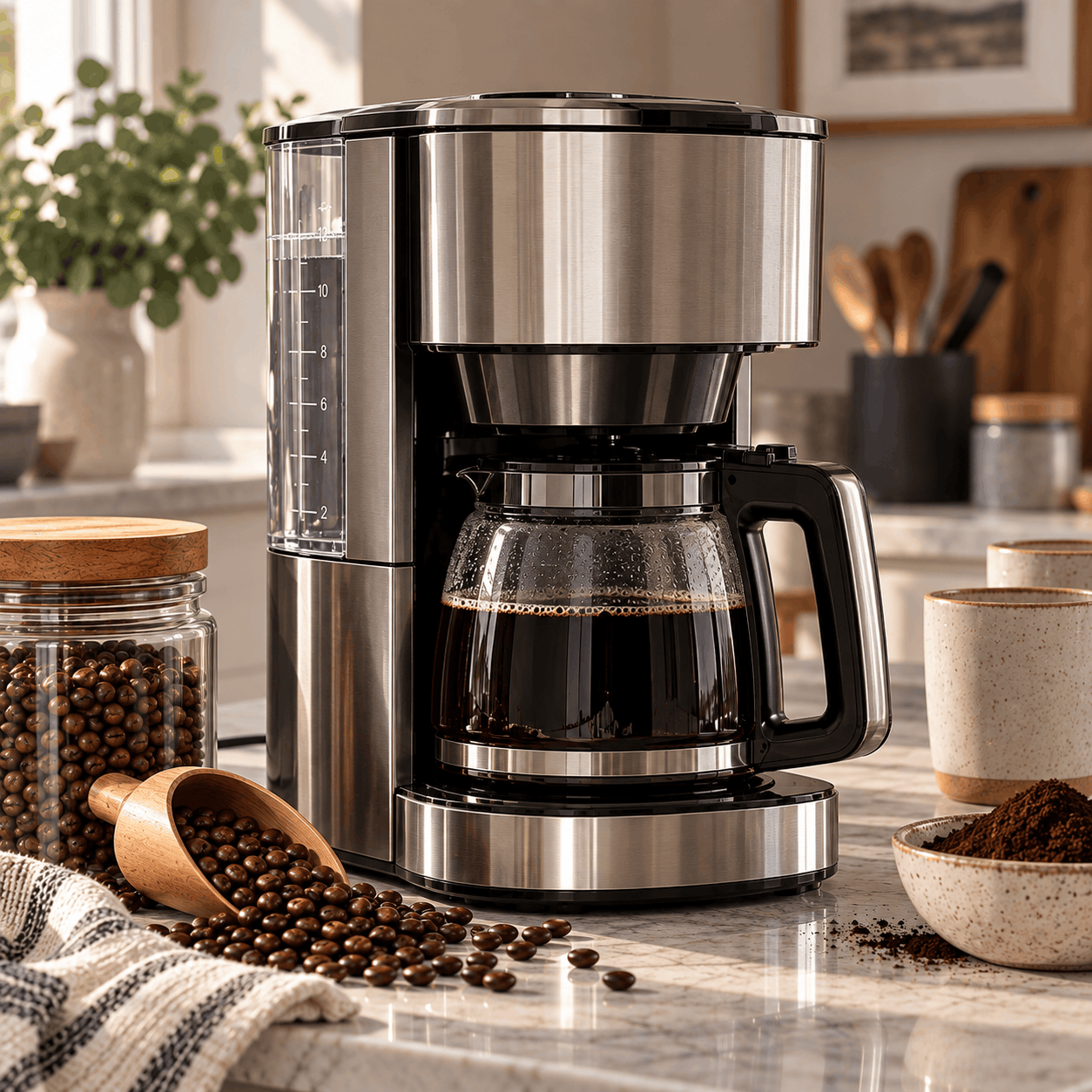 Hamilton Beach FrontFill 12 Cup Programmable Drip Coffee Maker