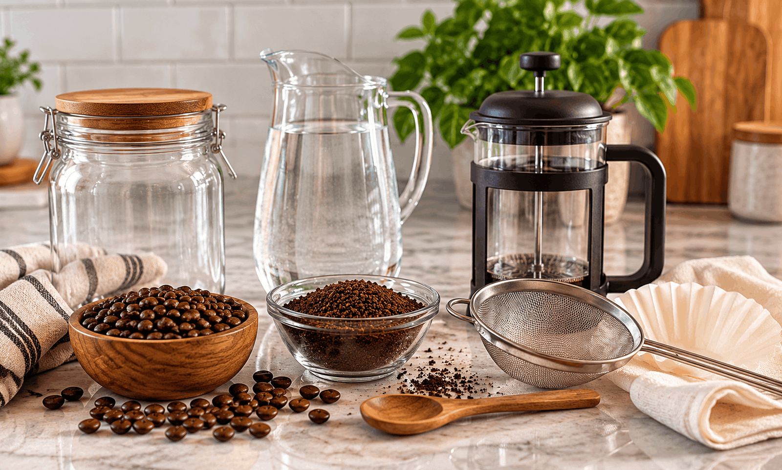 Everything you need to make cold brew coffee at home